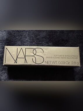 NARS Soft Matte Lip Balm in Metallic Gold Box